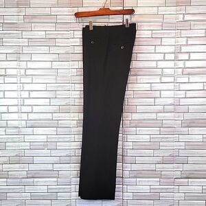 Atelier Luxe black dress pants in a mid-rise straight leg women's Size 30
